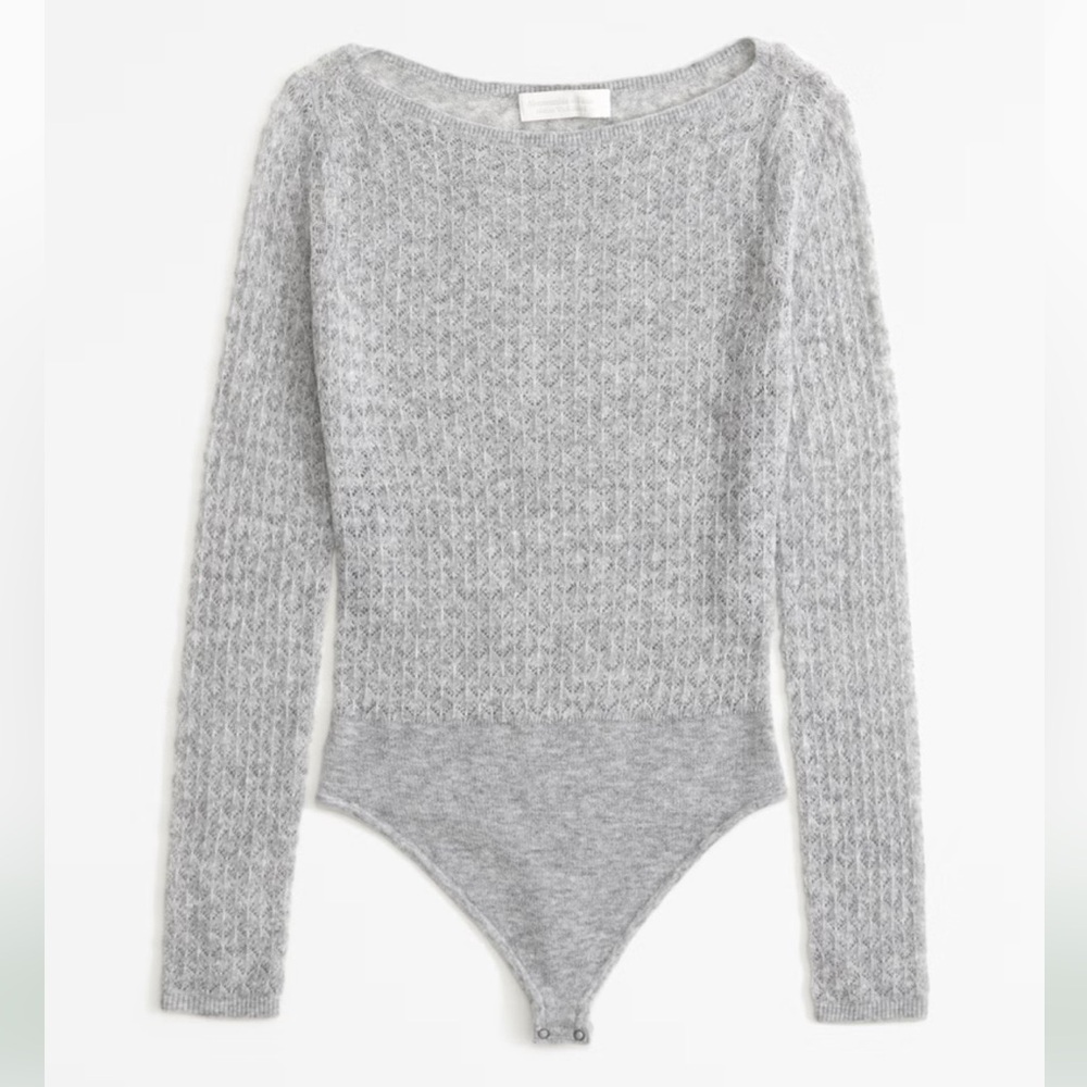 BRAND NEW Abercrombie Merino Wool Bodysuit